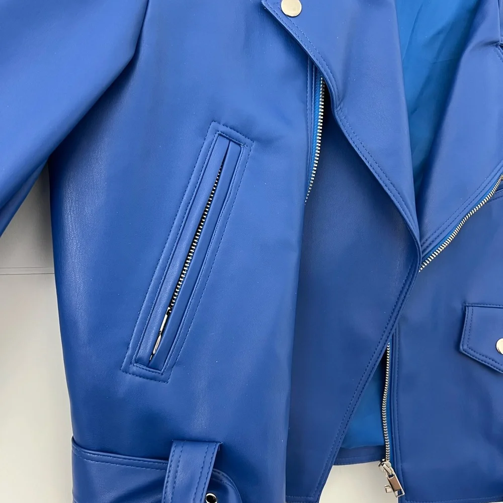 Storets Faux Leather Rider Jacket - Picture 4 of 5